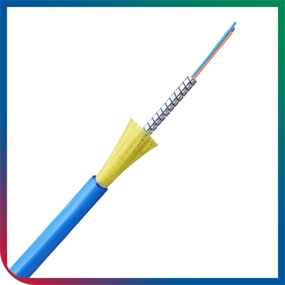 Indoor Armoured or Armored Pctch Cord Optical Fiber Cable