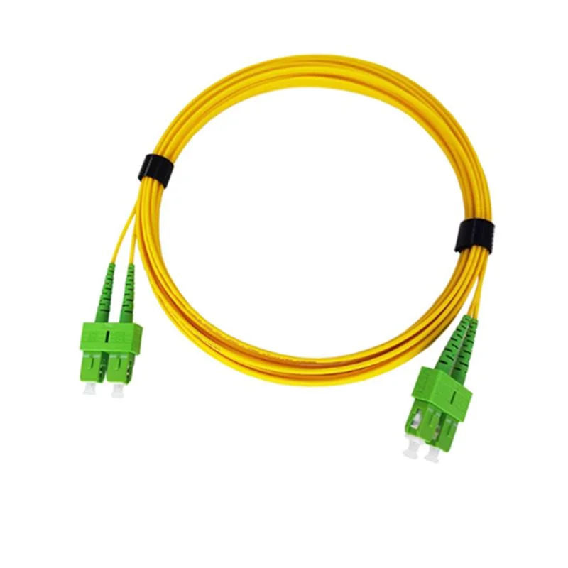 Singlemode Duplex OS2 LC Sc FC Optical Fiber Patch Cable with PVC