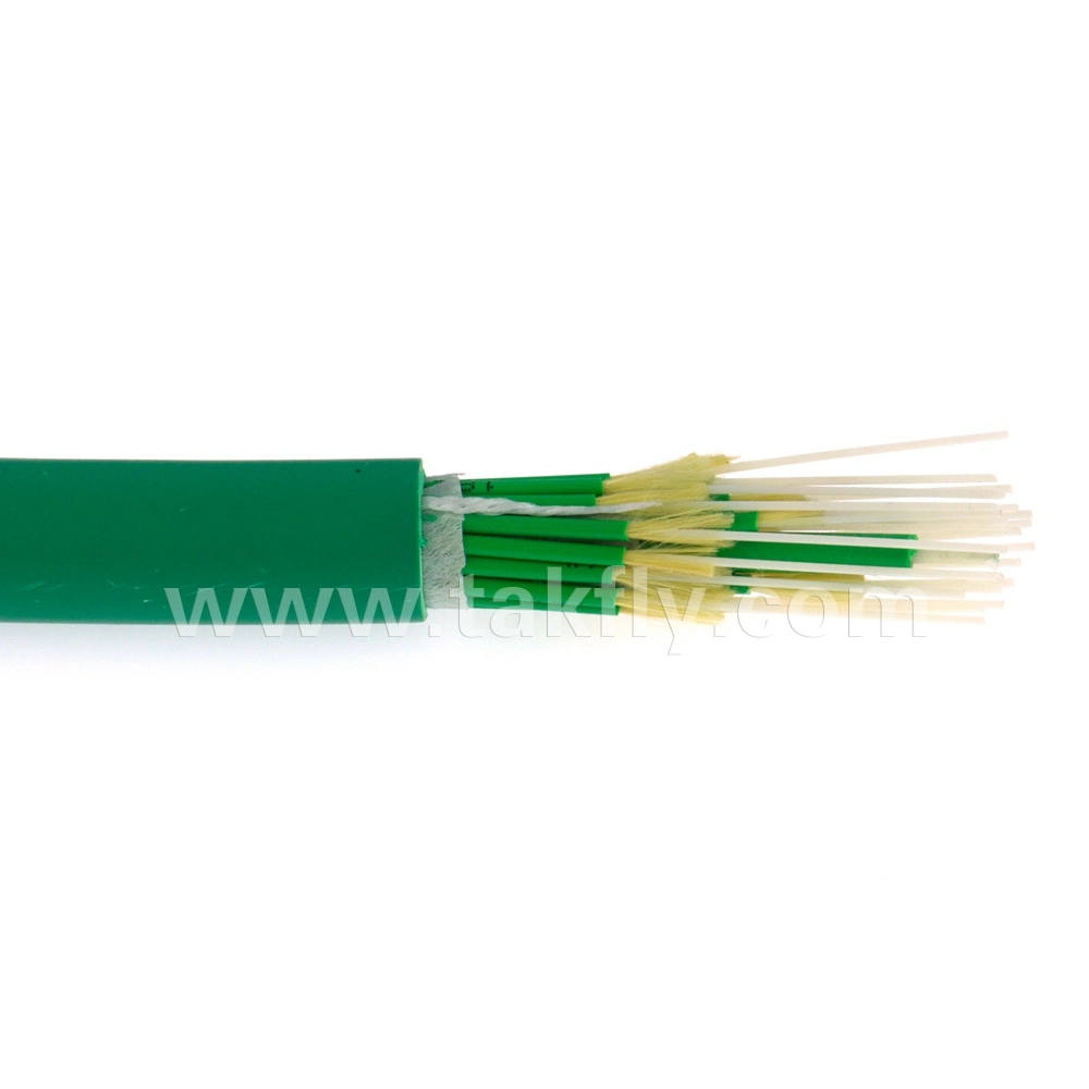 Indoor 4~48 Core Single Mode Multimode G652D G657A1 G657A2 Om1 Om2 Om3 Om4 Om5 LSZH PVC Fiber Optic/Optical Breakout/Distribution Cable