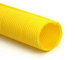 Orange / 120mm, 240mm, 360mm Channel Cable Tray Yellow PVC Fiber Runner