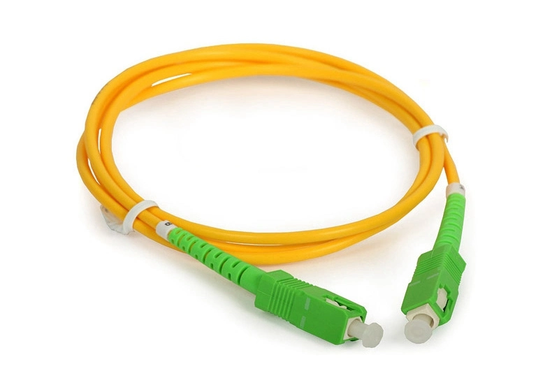 LC Sc FC St APC Upc G652D Single Mode 3mm Patch Cord Fiber Optic Jumper Pigtail Cable