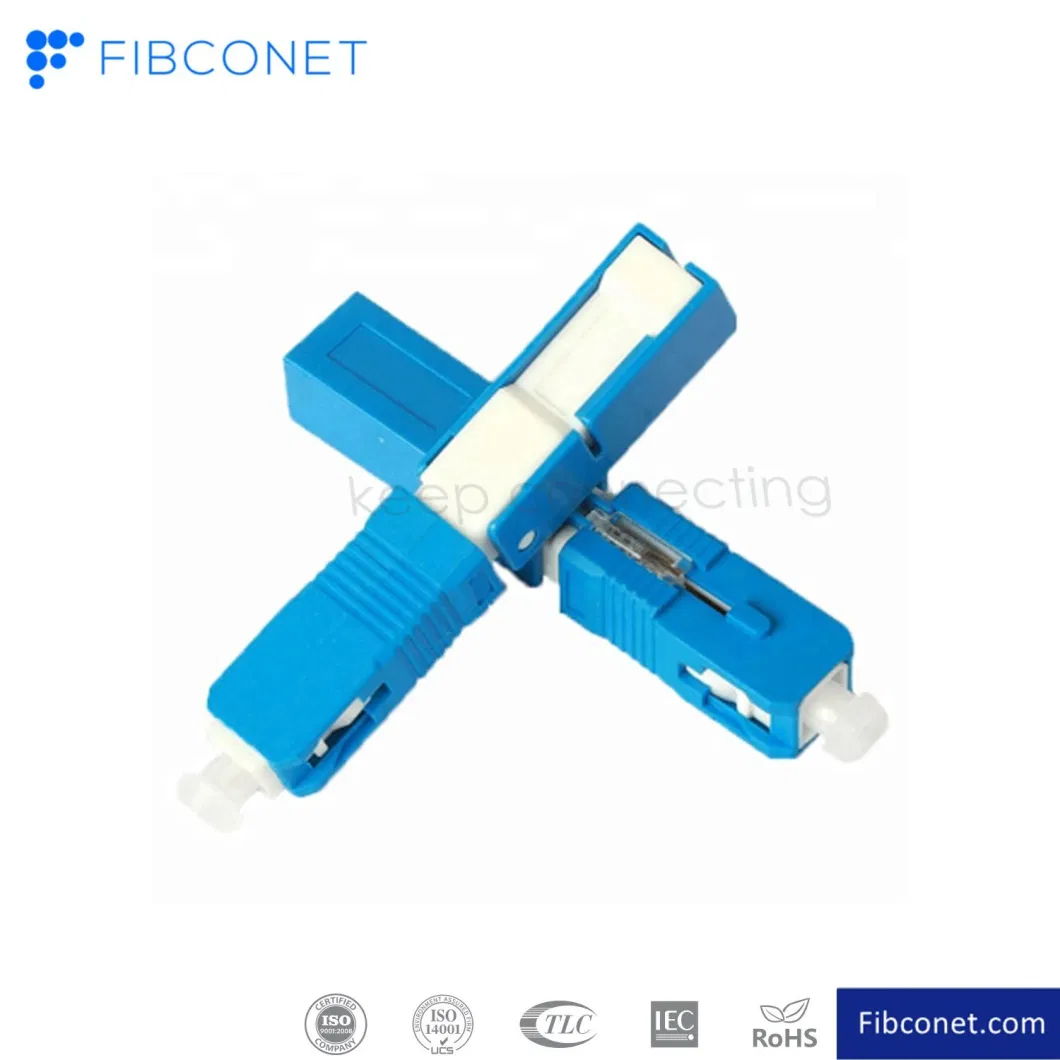 FTTH Sc Upc Flip Type Quick Connector Fiber Optic Sc PC Fast Connector