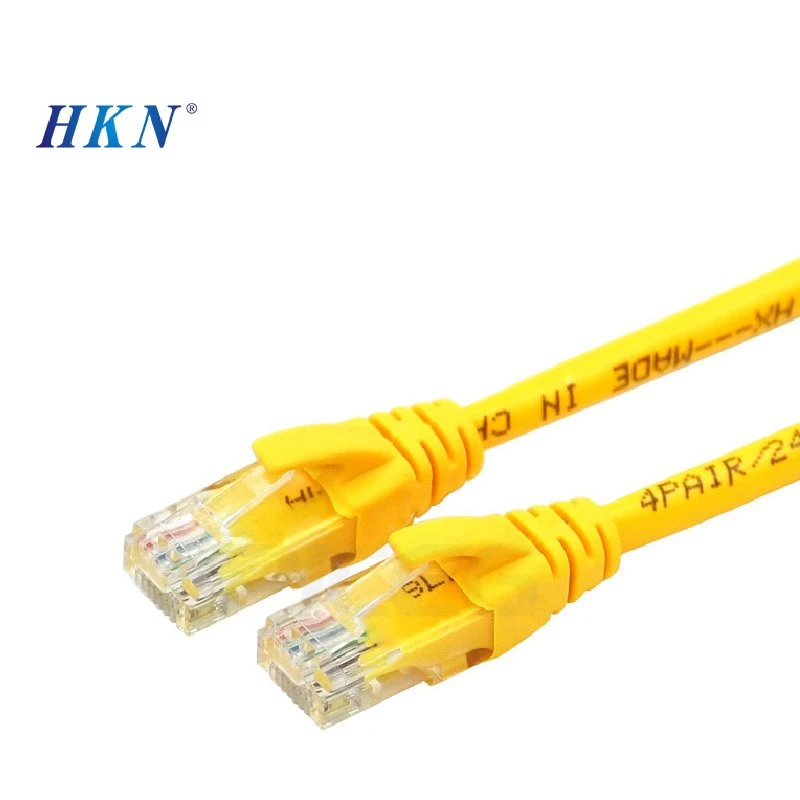 Cat5e CAT6 Ethernet Cable Patch Cable with CCA/Copper/Cu/OFC Conductor for OEM/ODM