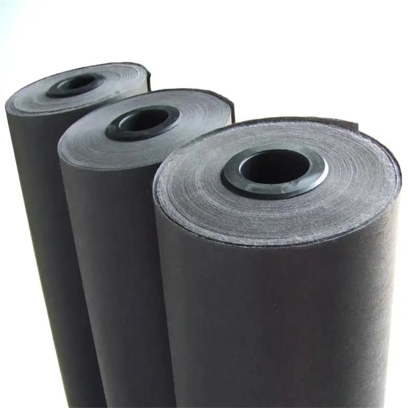 Njefg Sound Absorption Anti-Fouling Fiberglass Black Mat for Glass Wool