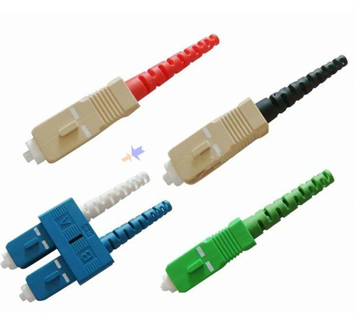 Low Insertion Loss Cheapest Price LC/Sc/St/FC/Mu/MPO/MTRJ Optical Fiber Connector