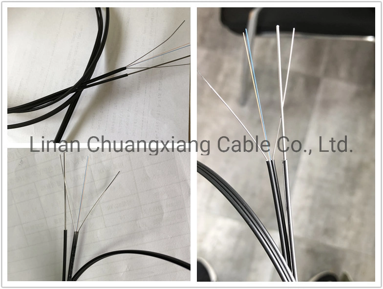 Single Model Fiber Cable FTTH Drop Cable Patch Cord Flat Communication Wire Optical Fiber Cable Flat Cable