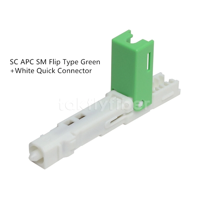 FTTH Sc APC Upc Fiber Optic Mechanical Connector Sm Single Mode Sc Fast Connector