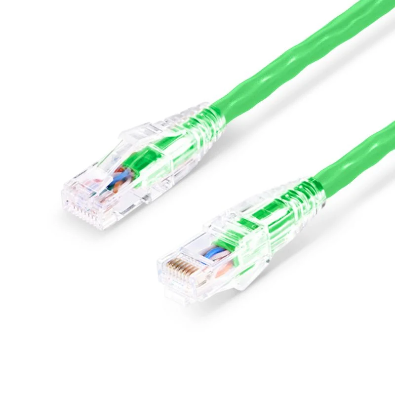 High-Speed 1m Cat5e UTP Patch Cord Ethernet Jumper Cable with Bare Copper