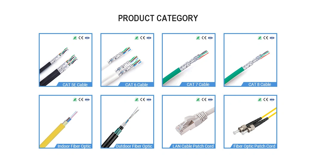 LC/Sc/FC/St Simplex Duplex Sm mm Om1 Om2 Om3 Om4 Om5 Fiber Optical Cable Patch Cord