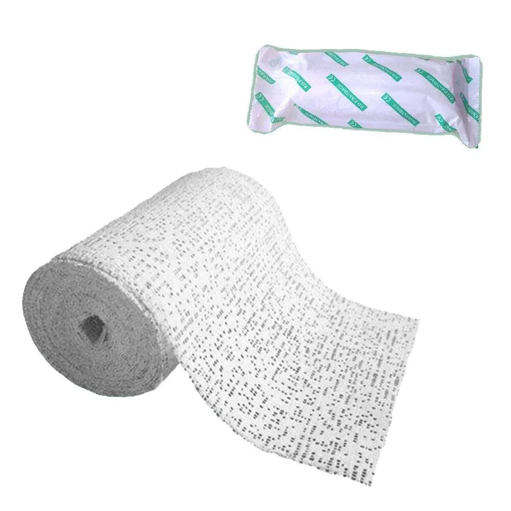 Pop Bandage Bone Fracture Fiber Cast Tape Polyester Plaster of Paris Casting Bandage