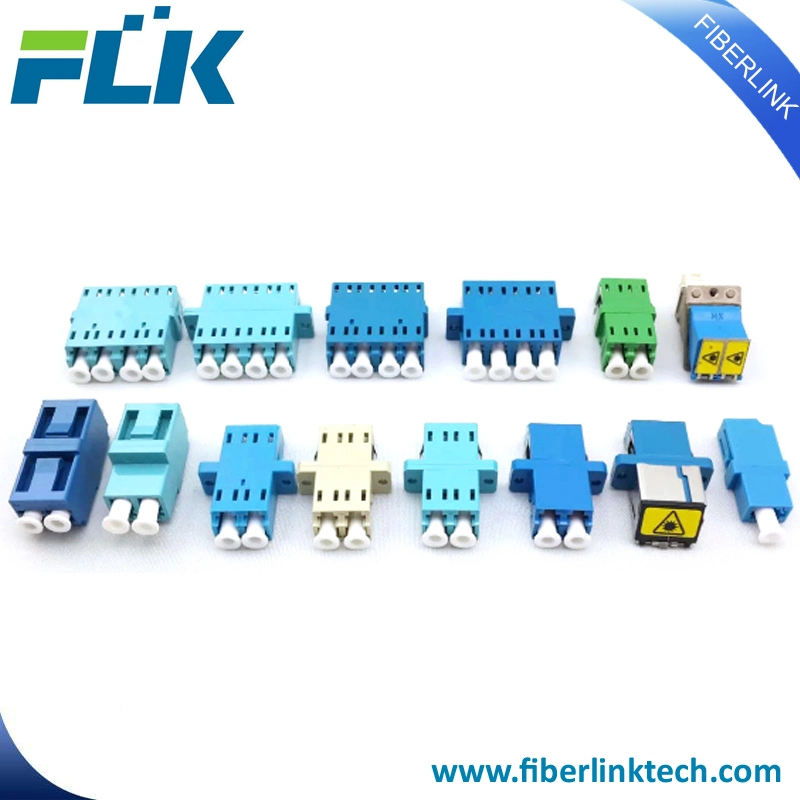 LC/Sc/FC/St/Mu/E2000/MTRJ/MPO Simplex/Duplex/Quad Singlemode/Multimode Om3/Om4 APC/Upc Fiber Optical/Optic Adaptor/Adapters