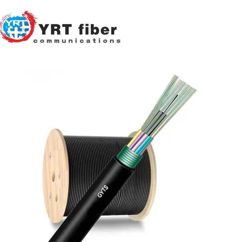 Armored Fiber Optic Cable with Stranded Design Self-Support Aerial Fiber GYTS