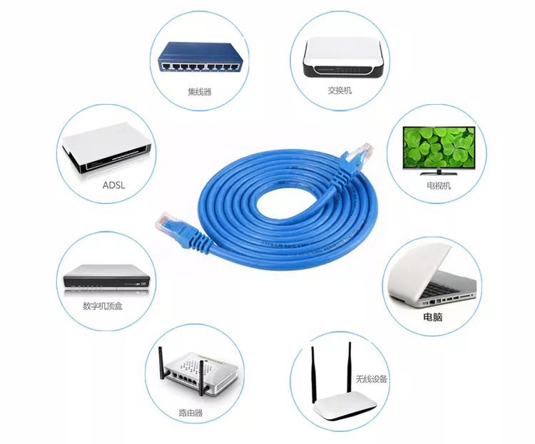 Cat5e UTP Patch Cord LAN Cable with RJ45 Connector