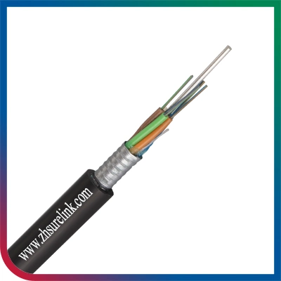 Outdoor Duct Type Optical Fiber Cable Air Blown Cable Gcyfty