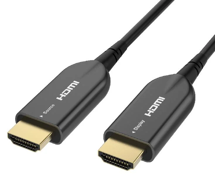 Factory Supply 48gbps 100m 8K HDMI Cable Aoc HDMI Active Optical Cable Fiber HDMI Cable 2.1