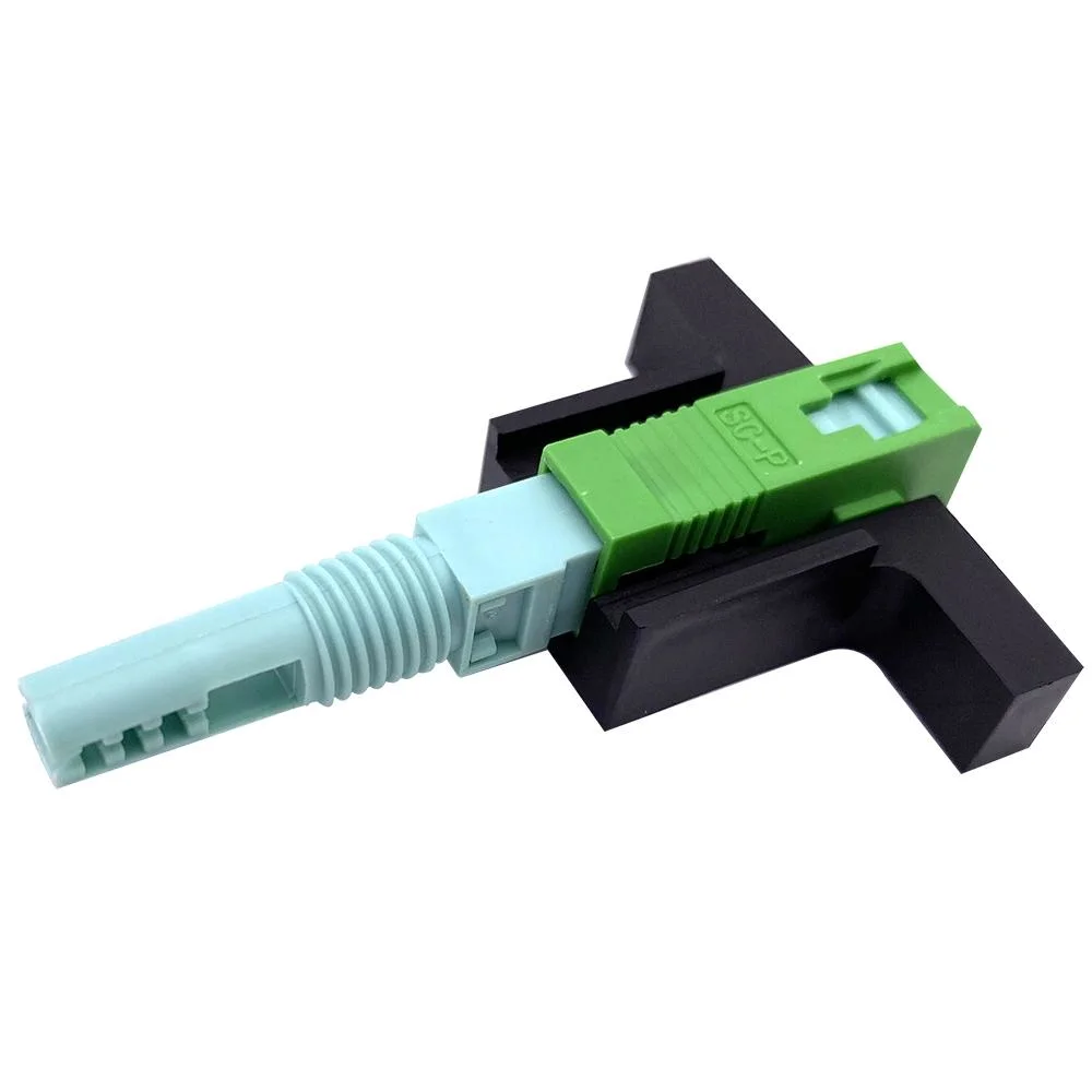 FTTH Quick Assembly Connector Sc APC Fiber Optic Fast Connector Sc Upc Optical Fiber Sc Fast Connector