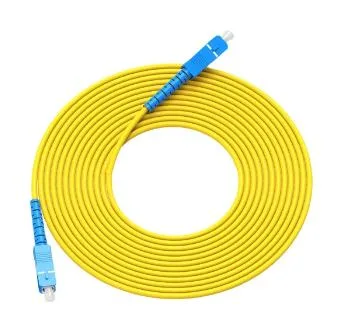 Sc/Upc-Sc/Upc Type Single Mode Sc Upc Fiber Optic Patch Cord Simplex Fiber Optical Jumper Cable