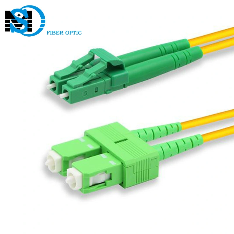 China Factory Duplex Sm Sc/APC-LC/APC Optical Fiber Cable for FTTH