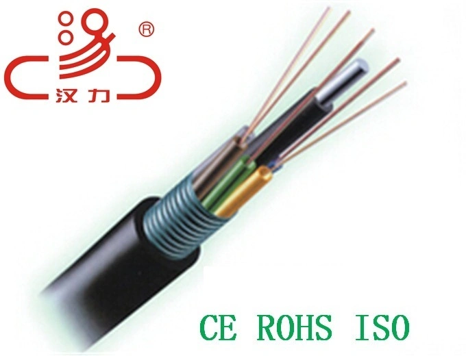 Steel Tape Armored 48 Core Fiber Optic Cable GYTS