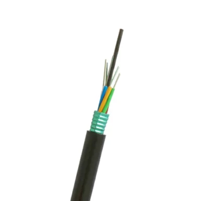 GYTY53 de la capa exterior tipo trenzado El cable óptico 4~288 Core G. 652 armadura tipo funda doble cable de fibra óptica monomodo