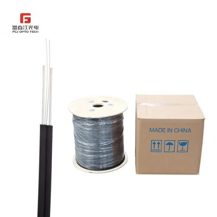 Fcj Factory Customized FTTH Drop Cable G657A2 Fiber GJXFH Indoor Type Manufacturing