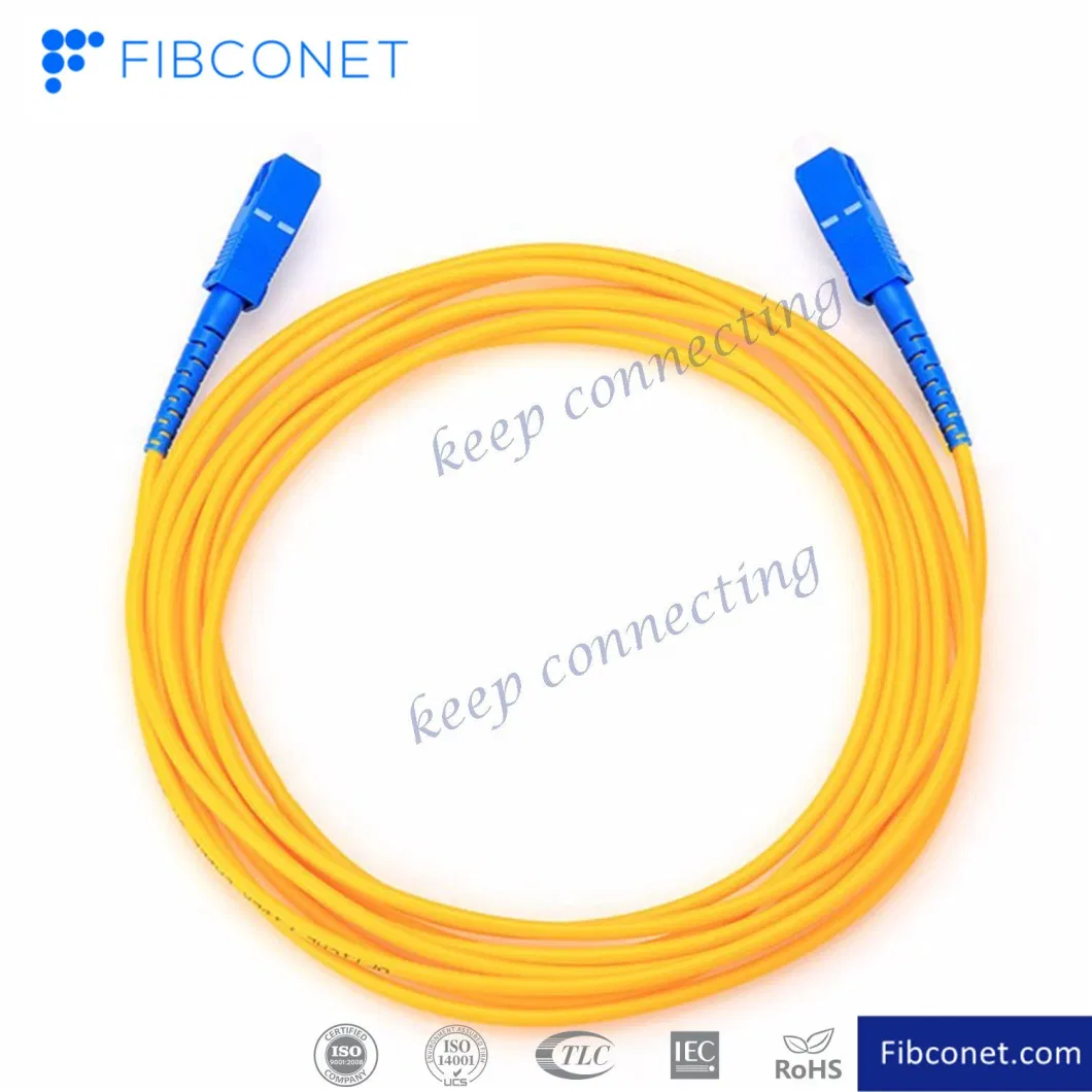 Factory Supply Sc APC/ Upc Sm/mm Fiber Patch Cord