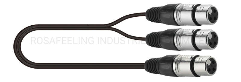 RoHS Approved OFC Audio Interconnect Flat Cables with XLR Male Female (FYC25)