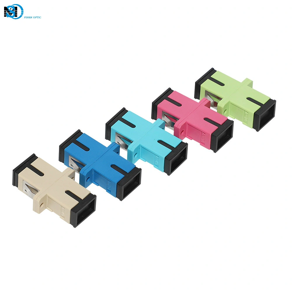 Network Accessories Fiber Optic Patch Cables Connector Adaptor Sc/Upc Type Single Mode Sm Simplex Adaptor