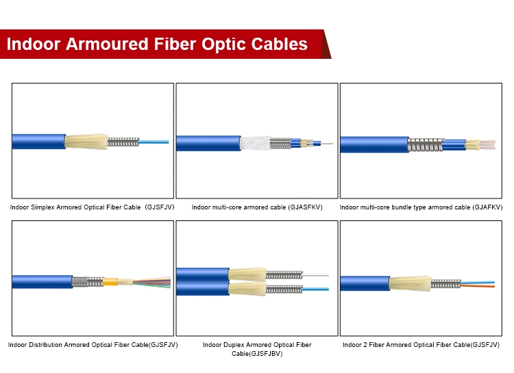 Fibre Optica Cable Manufacturer PVC Jacket 12 Core Optic Fiber