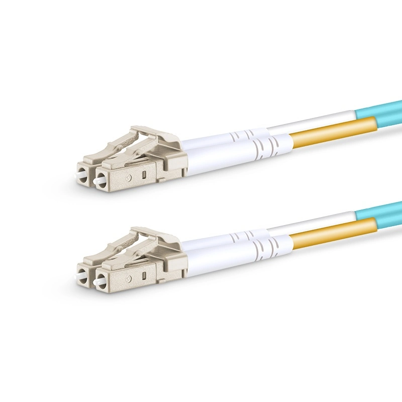 LC-to-LC Duplex Om3 Multimode 2.0mm Fiber Optic Patch Cable, 3m