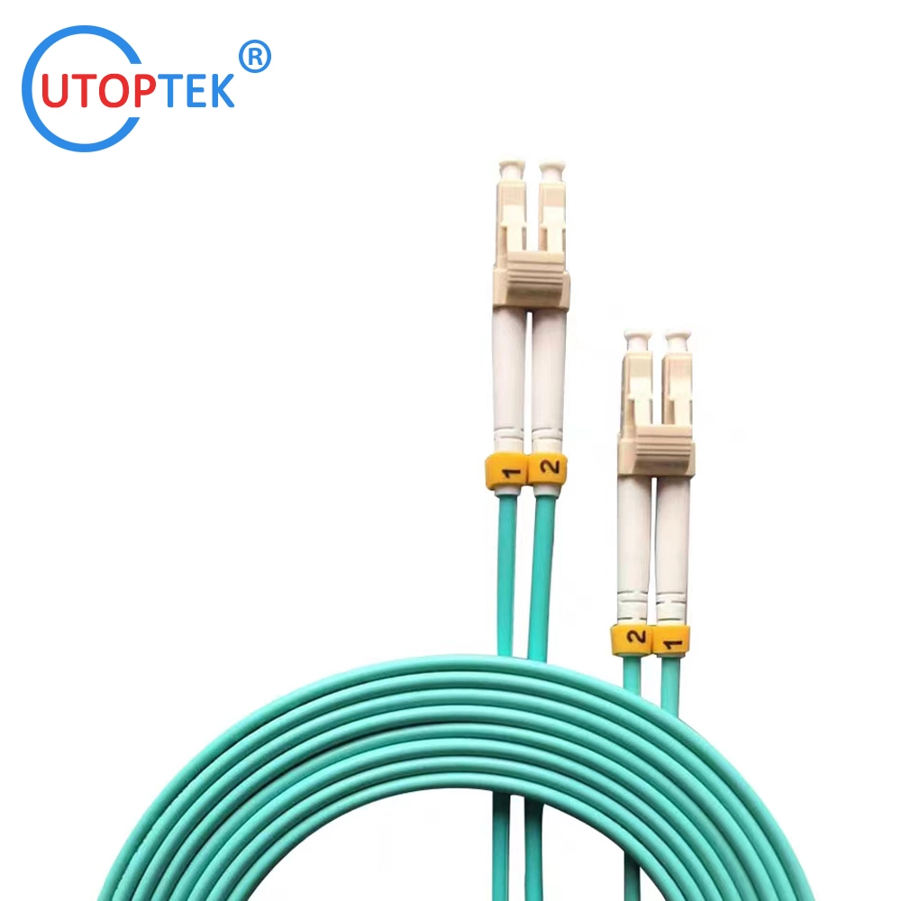 Om4 Multi Mode 50/125 LC-LC Duplex 3m Optical Fiber Patch Cord Cable for 10g Ethernet Connecting