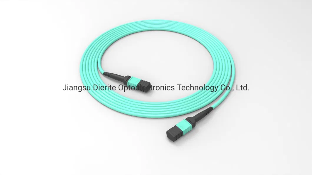 8, 12, 24, 48 Cores MPO or MTP Optical Fiber Patch Cable for Connection Between The Module Box