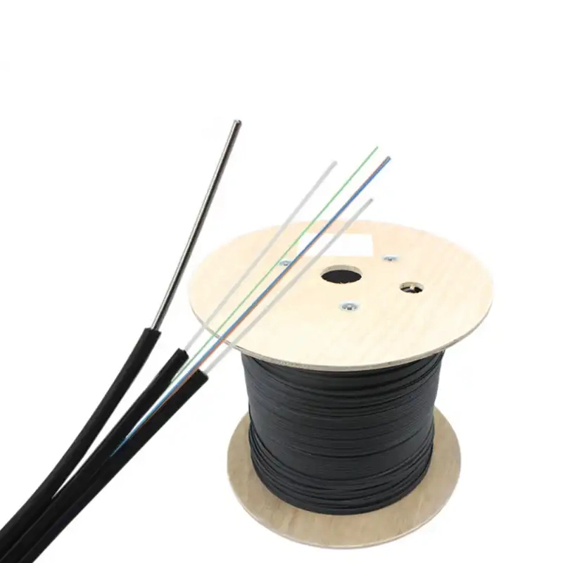 Outdoor Low Friction FTTH Fig8 LSZH 01fo Sm G657A1 Optical Fiber Cable