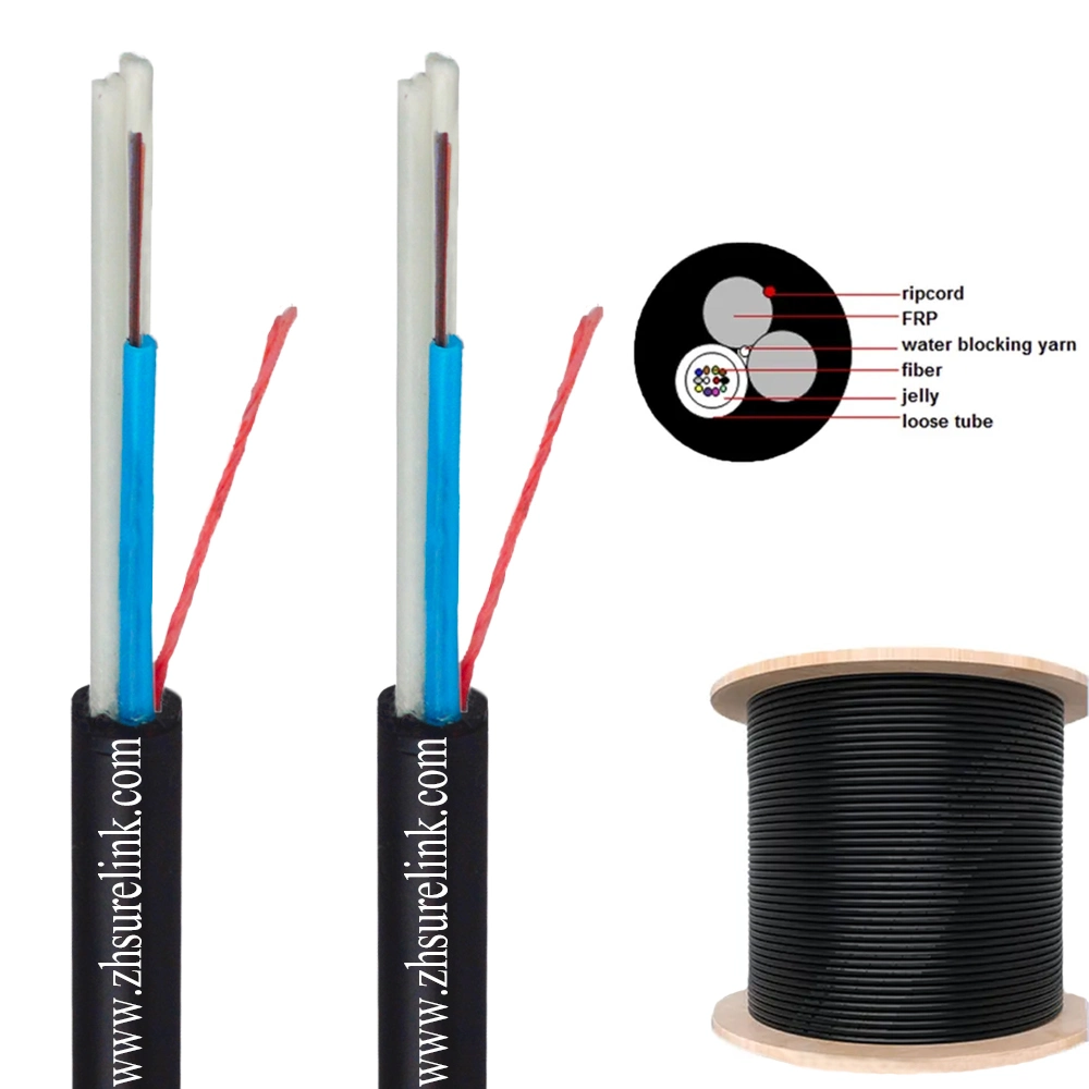 6 12 24 Fo Asu Water Blocking Elements Jelly Asu120 Cable Single Mode Fiber Cable Asu