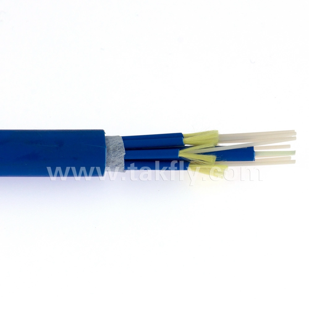 Indoor 4~48 Core Single Mode Multimode G652D G657A1 G657A2 Om1 Om2 Om3 Om4 Om5 LSZH PVC Fiber Optic/Optical Breakout/Distribution Cable