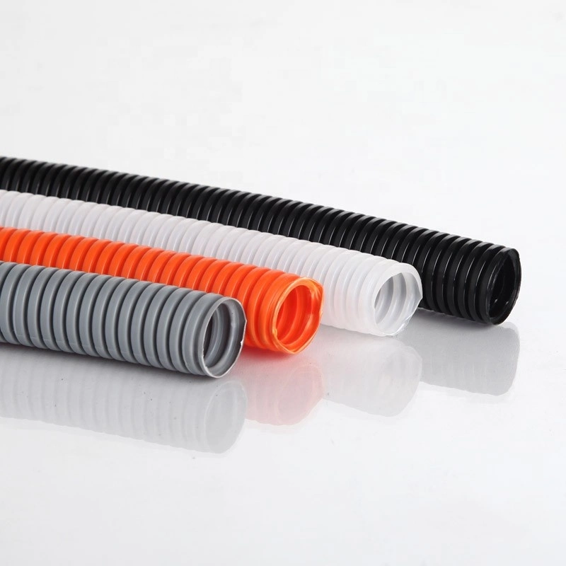 Jubo Flexible Corrugated Cable Conduits Pipe Nylon 66 Plastic Pipe