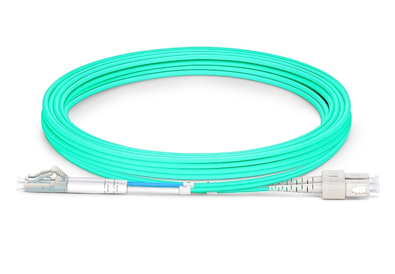 Fiber Optic Cable Patch Cord Sc/FC/LC/St Connector LC-Sc APC/Ypc Multimode Om4 5m 7m 10m Patch Cable