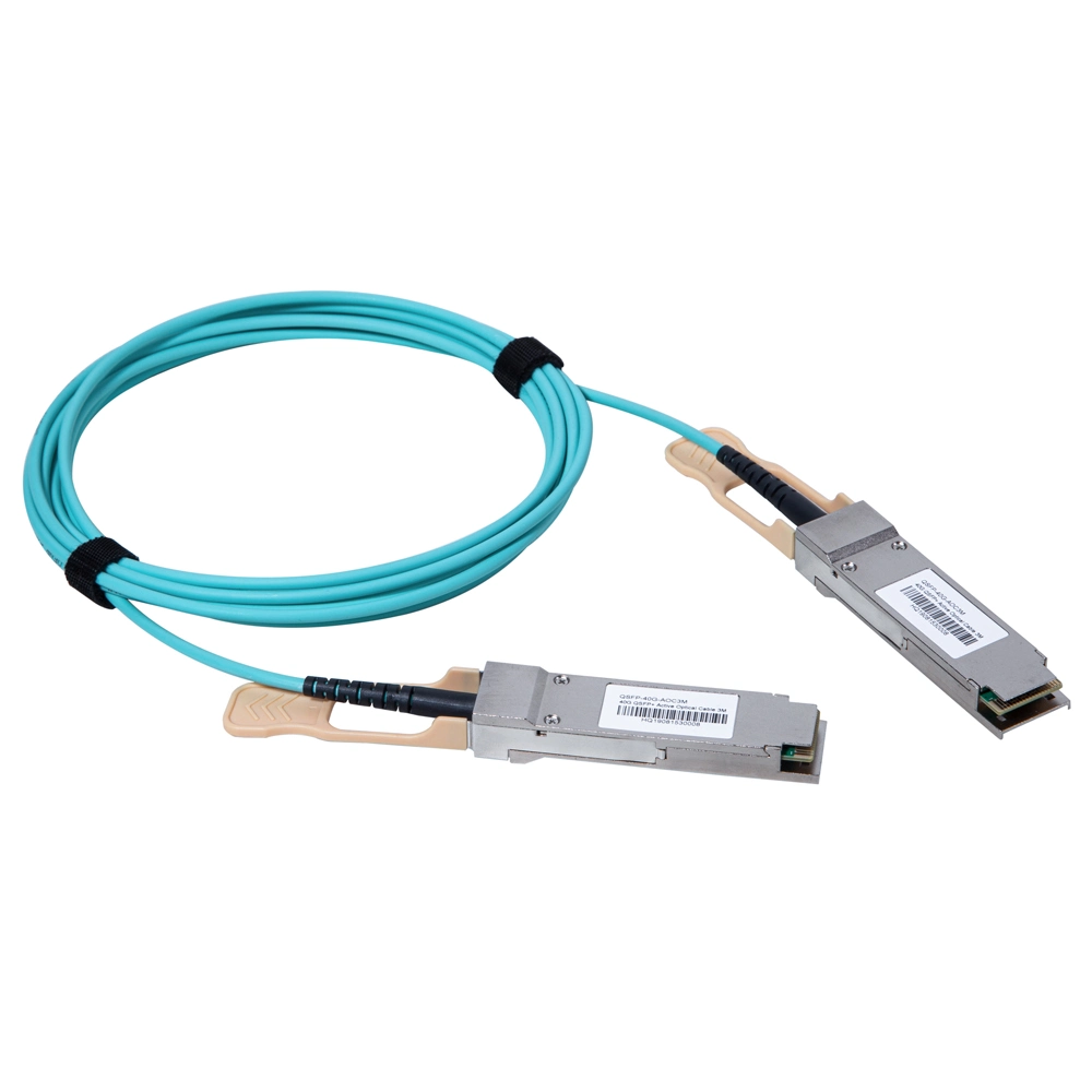 Kolorapus 100g Aoc Optical Active Qsfp28 to Qsfp28 Ethernet Cable