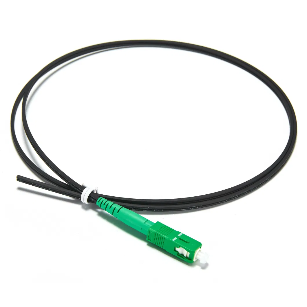 FTTH G652D Single Mode Fiber Optic Pigtail with Sc Connector