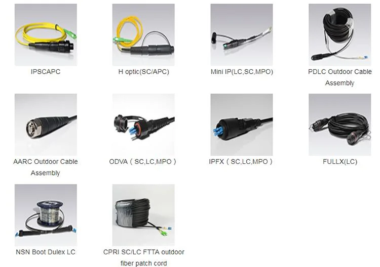 China Manufacture LC/Upc-LC/Upc Singlemode PVC 3meter Duplex Fiber Optic Patch Cords