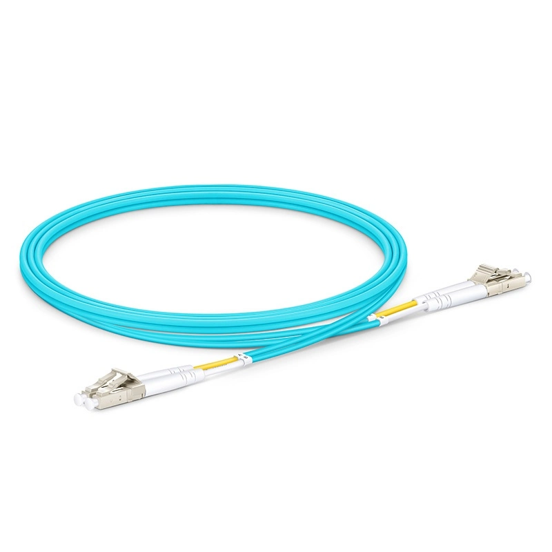 LC-to-LC Duplex Om3 Multimode 2.0mm Fiber Optic Patch Cable, 3m