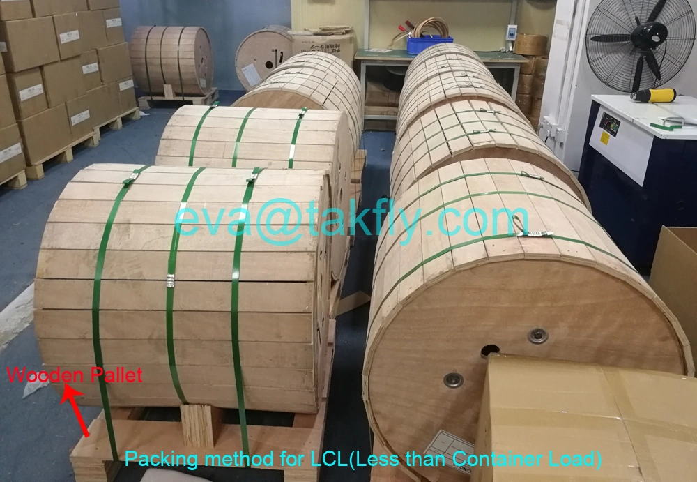 Takfly China Supplier Directly Burried Underground Duct 48c Fo Cable GYTY53