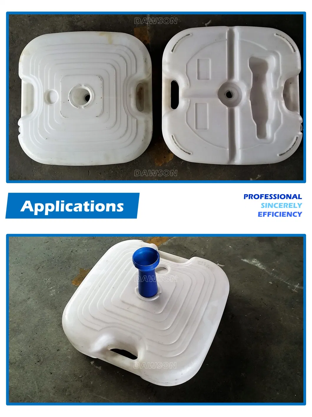 Plastic Mould for Making Solar Umbrella Base