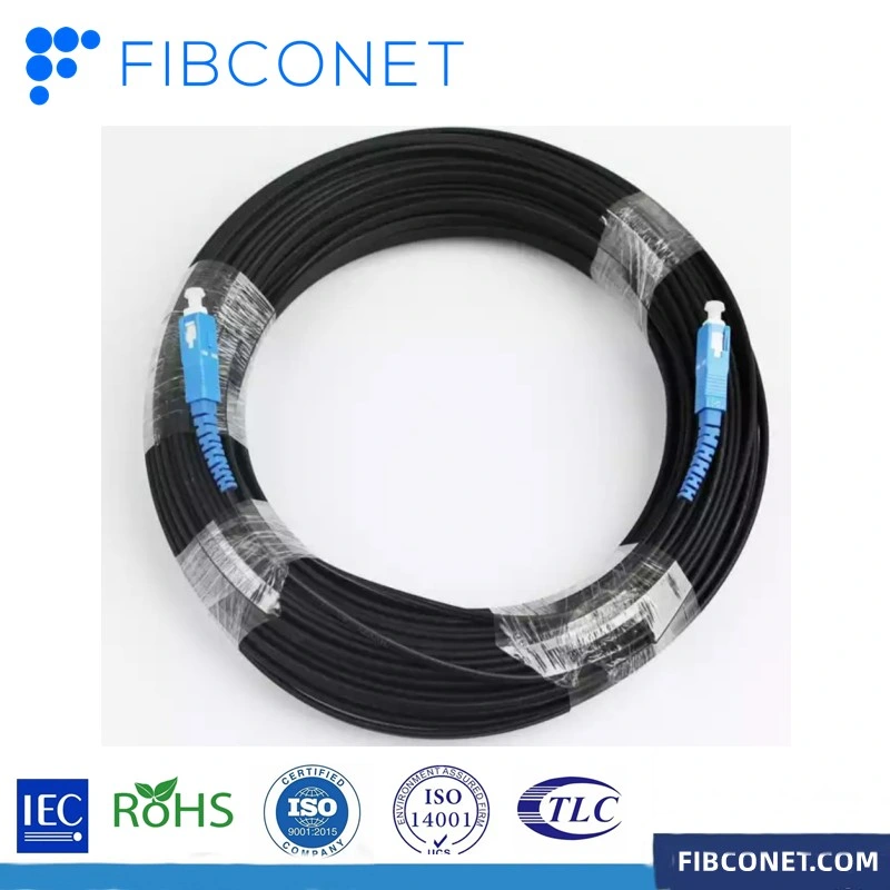 FTTH Optical Singlemode Sc Fiber Optic Drop Cable