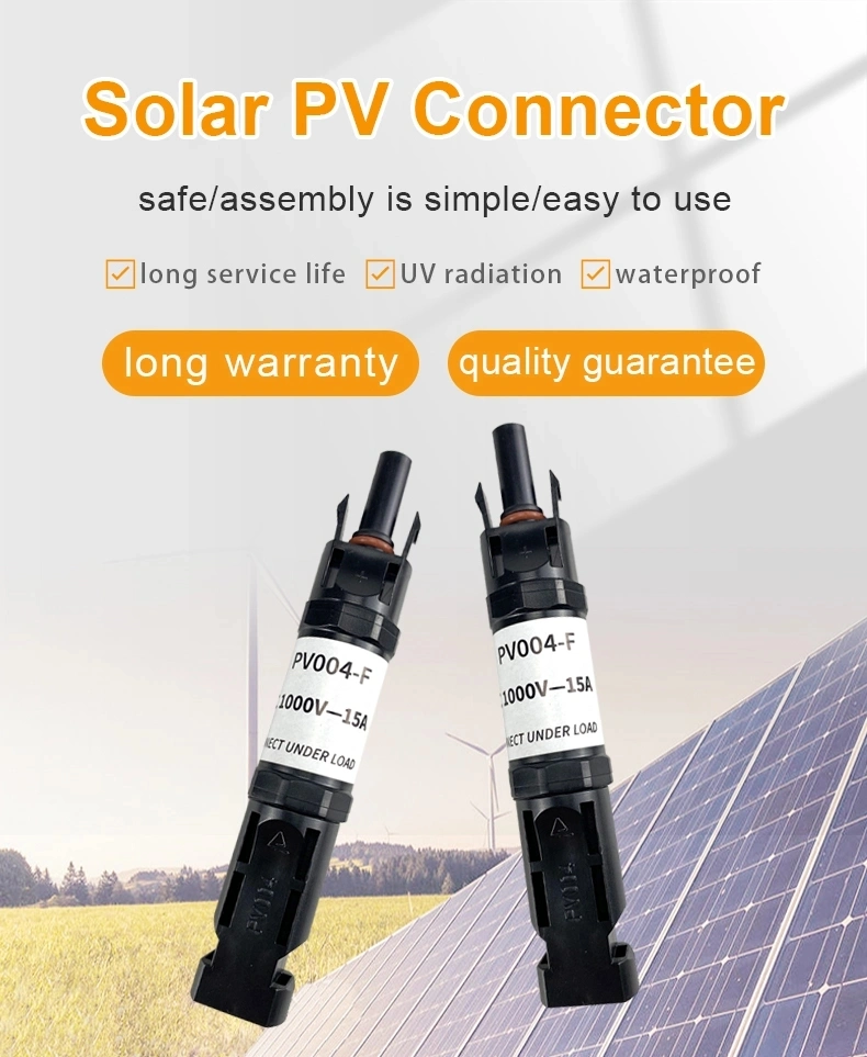 Solar DC PV Fuse Holder 1000V 10A 15A 20A 30A Fuse Solar Connector for Solar System Cable Connection