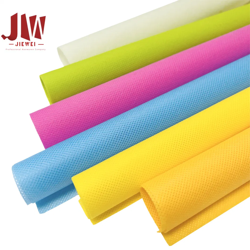 Leading Manufacturer 100%PP/PLA/Pet/RPET/Nylon Spunbond Nonwoven Fabric for Shopping Bag Agriculture Home Textile Industrial Hospital
