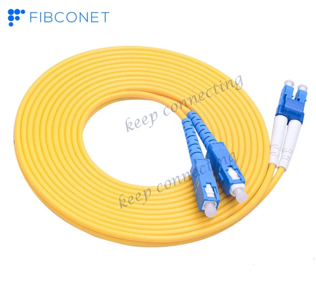 Simplex Singlemode Sc Upc-Sc/FC Upc 0.9mm 2.0mm 3.0mm Optic/Optical Fiber Patch Cord