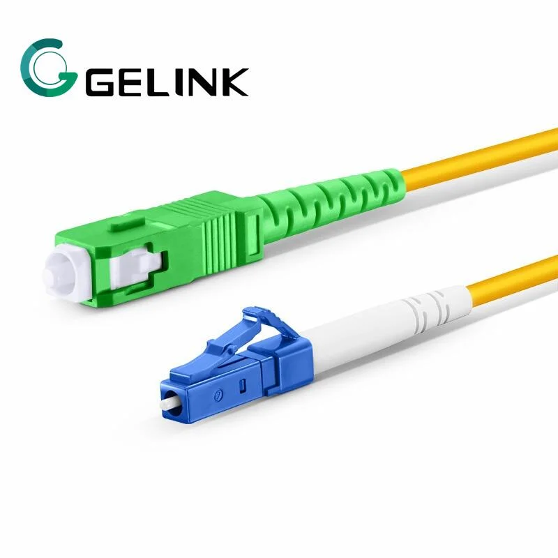 FTTH Cable LC Sc FC St Upc/APC Sm/mm/Om3/Om4 Simplex Duplex Jumper Fiber Optic Patch Cord