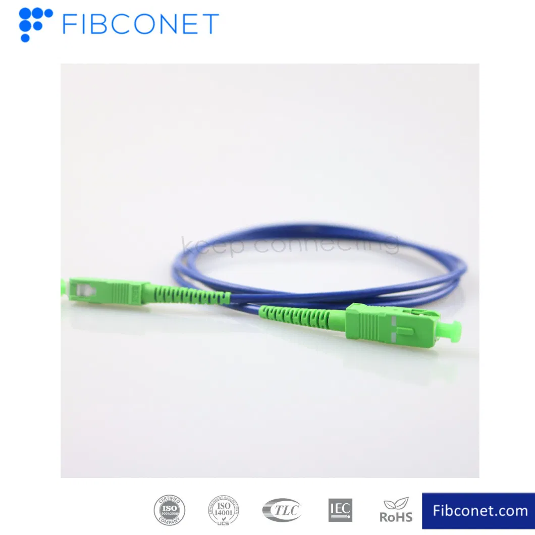 Factory Supply Sc APC/ Upc Sm/mm Fiber Patch Cord