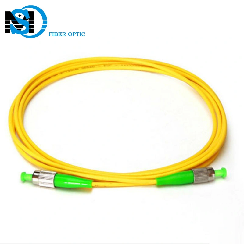 FC/APC-FC/APC 9/125um Single-Mode Optical Fiber Patch Cord